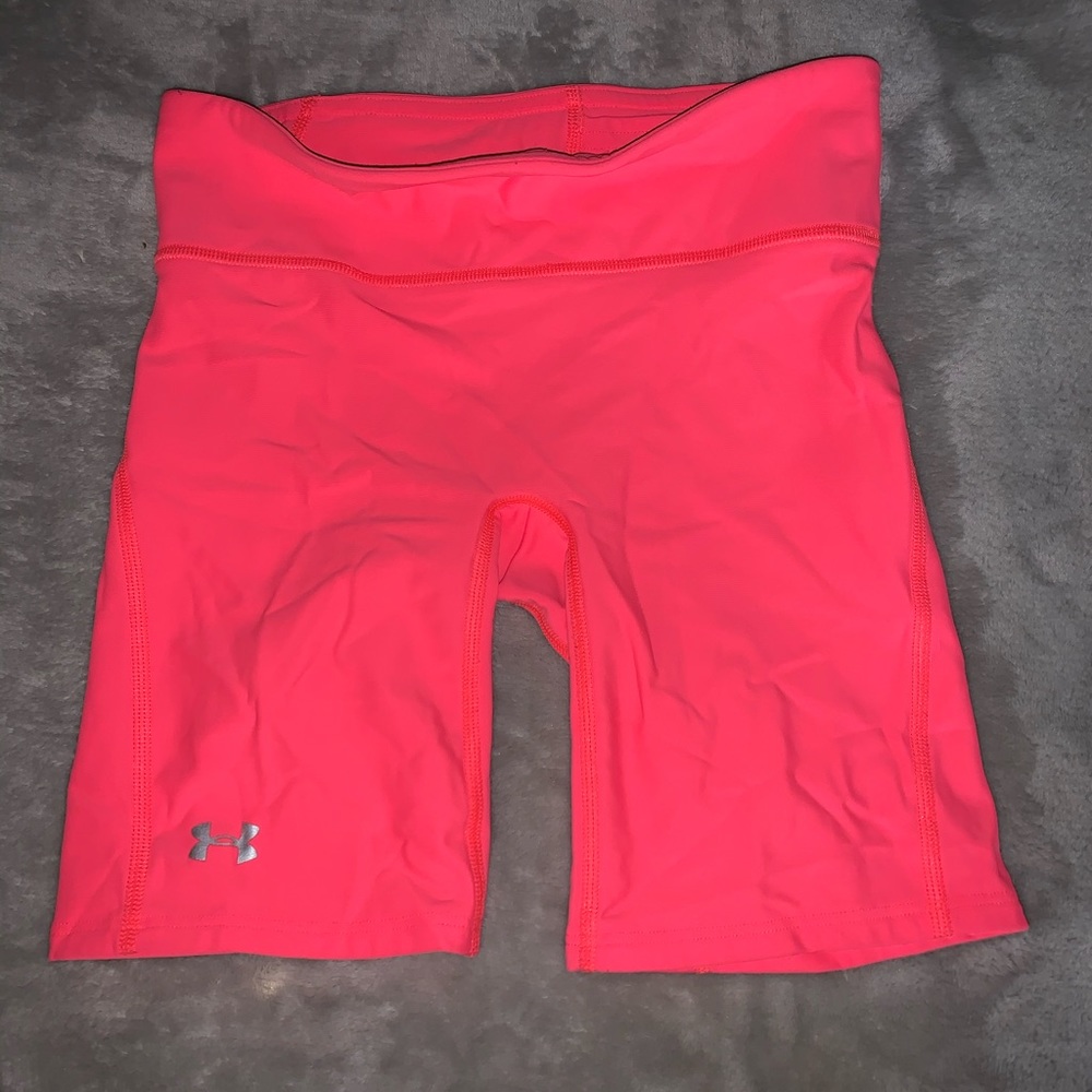 Hot Pink Under Armour spandex